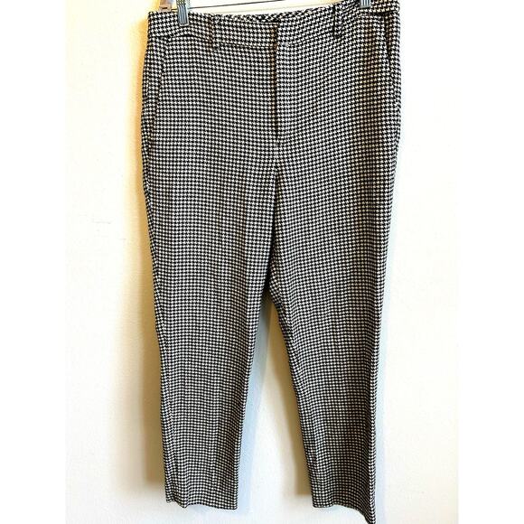 Ralph Lauren Black Label Houndstooth Women’s Pants 8 Crop Capri Office Work VTG - Picture 15 of 16